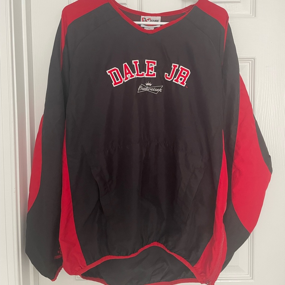 Medium Vintage Nascar Dale Earnhardt Jr Pullover Windbreaker